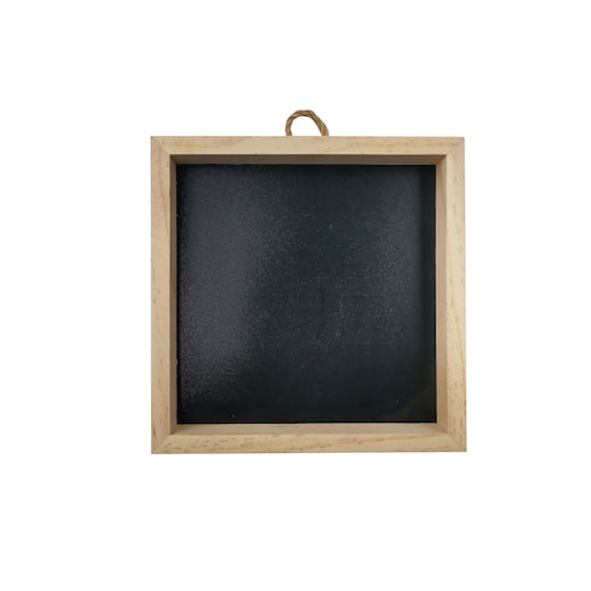 8 Pack: 8&#x22; x 8&#x22; Framed Pinewood Chalkboard by Make Market&#xAE;